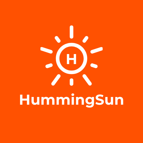 HummingSun logo representing the intersection of science, heritage, and business energy.